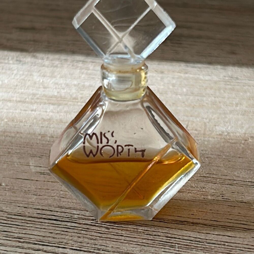 Vintage miss worth by worth mini perfume 70's